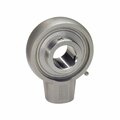 Iptci Hanger Ball Bearing Mounted Unit, 1.3125 in Bore, Stainless Hsg, Stainless Insert, Set Screw Locking SUCSHA207-21